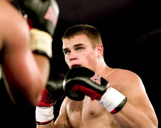 Denis Boytsov (Rußland) Boxen Herren Boxnacht 2004, Boxsport, Profiboxen, Schwergewicht, Vdig Einzelbild Hamburg