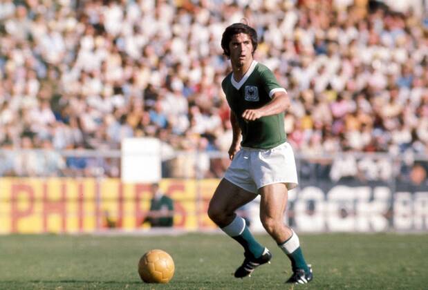 Gerd Müller (BR Deutschland) am Ball Fußball WM Herren Weltmeisterschaft 1970, Nationalmannschaft, Nationalteam, Nationaltrikot, Gruppe 4 Einzelbild Leon