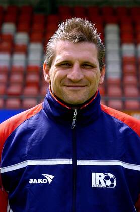 Co Trainer Thomas Kastenmaier (LR Ahlen) Fußball 2. BL Herren Saison 2005 2006, Präsentation, Vorstellung, Pressetermin, Porträttermin Porträt Ahlen