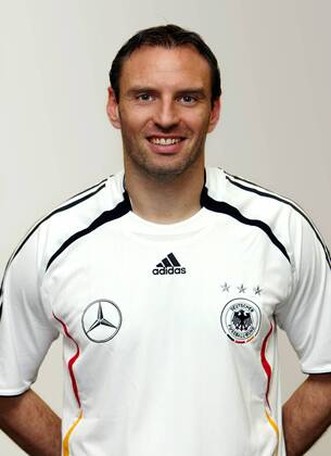 Jens Nowotny (Deutschland) Fußball WM Herren Vorschau 2006, Vorstellung, Präsentation, Pressetermin, Porträttermin Porträt Düsseldorf