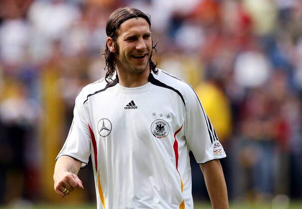 Torsten Frings (Deutschland) Fußball Herren Nationalmannschaft 2006, Test, Testspiel, Nationalteam, Nationaltrikot Einzelbild Mannheim