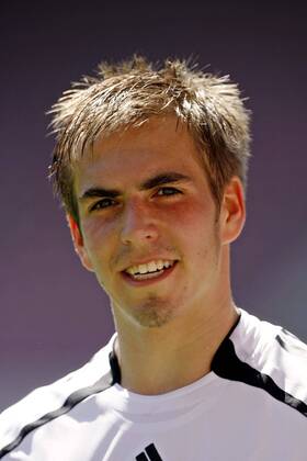 Philipp Lahm (Deutschland) Fußball WM Herren Nationalmannschaft 2006, Nationalteam, Vorbereitung, Trainingslager, Training Porträt Genf