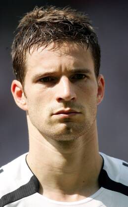 Arne Friedrich (Deutschland) - Nationalhymne - Fußball WM Herren WM 2006, Länderspiel, Nationalteam, Gruppe A Porträt Berlin Fußball WM Herren WM 2006, Länderspiel, Nationalteam, Gruppe A Porträt Berlin