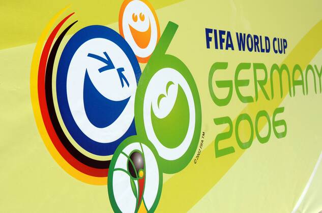 Das offizielle Logo zur FIFA Weltmeisterschaft 2006 Fußball Herren WM 2006 Einzelbild Kaiserslautern Fußball Herren WM 2006 Einzelbild Kaiserslautern
