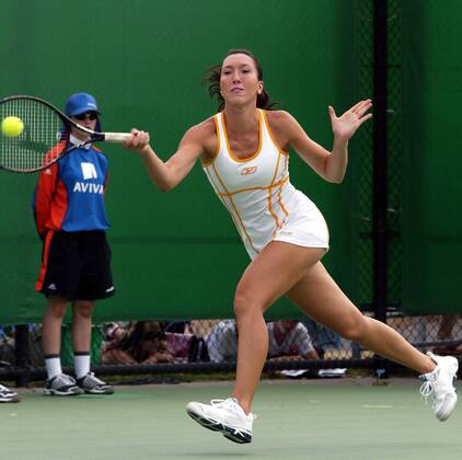 Jelena Jankovic (Serbien) Tennis Damen Australian Open 2007, Grand Slam, WTA Tour Einzelbild Melbourne Dynamik, Tennis Damen Australian Open 2007, Grand Slam, WTA Tour Einzelbild Melbourne Dynamik,