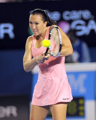 Jelena Jankovic (Serbien) Tennis Damen Australian Open 2008, Grand Slam, WTA Tour Einzelbild Melbourne Dynamik, Tennis Damen Australian Open 2008, Grand Slam, WTA Tour Einzelbild Melbourne Dynamik,