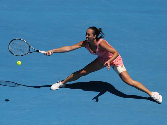 Jelena Jankovic (Serbien) Tennis Damen Australian Open 2008, Grand Slam, WTA Tour Einzelbild Melbourne Dynamik, Tennis Damen Australian Open 2008, Grand Slam, WTA Tour Einzelbild Melbourne Dynamik,