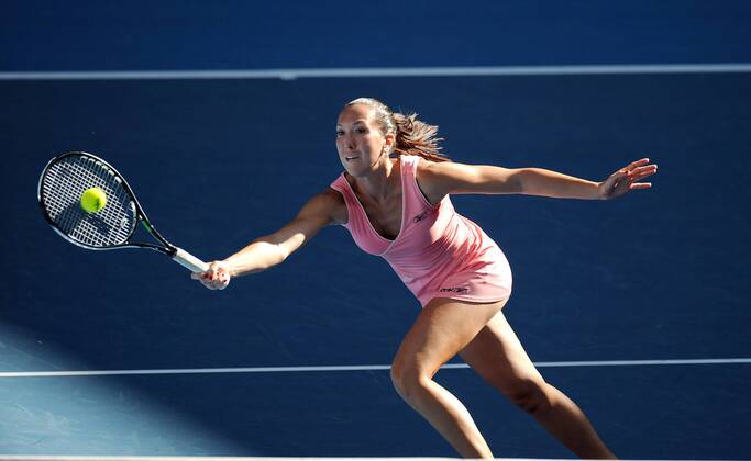 Jelena Jankovic (Serbien) Tennis Damen Australian Open 2008, Grand Slam, WTA Tour Einzelbild Melbourne Dynamik, Tennis Damen Australian Open 2008, Grand Slam, WTA Tour Einzelbild Melbourne Dynamik,
