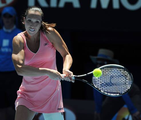 Jelena Jankovic (Serbien) Tennis Damen Australian Open 2008, Grand Slam, WTA Tour Einzelbild Melbourne Tennis Damen Australian Open 2008, Grand Slam, WTA Tour Einzelbild Melbourne