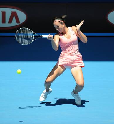 Jelena Jankovic (Serbien) Tennis Damen Australian Open 2008, Grand Slam, WTA Tour Einzelbild Melbourne Tennis Damen Australian Open 2008, Grand Slam, WTA Tour Einzelbild Melbourne