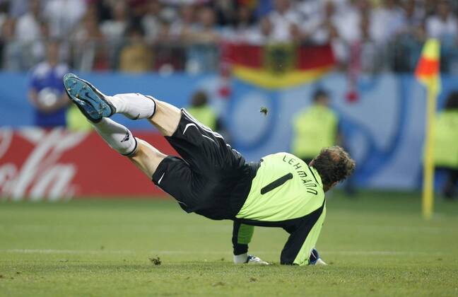Torwart Jens Lehmann (Deutschland) Fußball EM Herren Euro 2008, Länderspiel, Nationalteam, Nationaltrikot, Finale, Einzelbild Wien Dynamik,