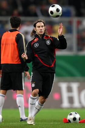 Torsten Frings (Deutschland) Fußball Herren Nationalteam 2008, Training Einzelbild Düsseldorf Dynamik,
