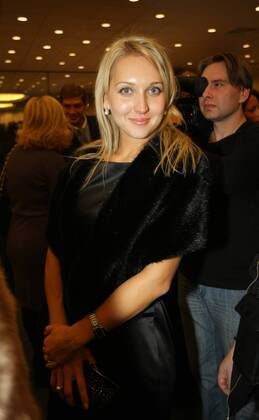 Elena Vesnina (Rußland) anlässlich einer Preisverleihung im Radisson Moskau -  Tennis Damen Russian Cup 2008, WTA Tour, Preisverleihung, Ehrung, Spielerehrung Einzelbild Moskau