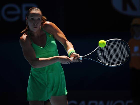 Jelena Jankovic (Serbien) Tennis Damen Australian Open 2009, Grand Slam, WTA Tour Einzelbild Melbourne