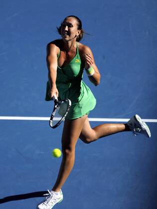 Jelena Jankovic (Serbien) Tennis Damen Australian Open 2009, Grand Slam, WTA Tour, Aufmacher Einzelbild Melbourne