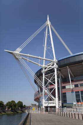 Millenium Stadium in Cardiff (ibldnl01206163) Fußball Herren 2009 Totale Cardiff