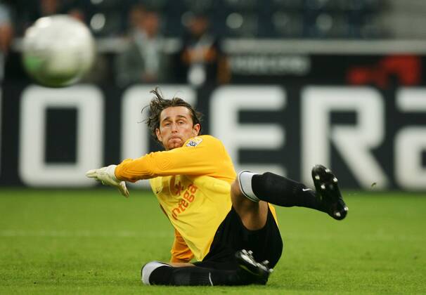 28.08.2009, Mönchengladbach, Deutschland, 1.Fussball Bundesliga - Saison 2009 2010, FSV Mainz 05, Der Mainzer Heinz Müller