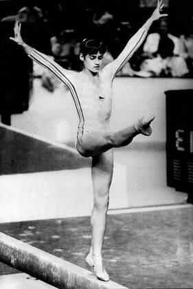 NADIA COMANECI - Romania  - ZUMAk09 o0 Aufnahmedatum geschätzt o0 Turnen Kunstturnen Geräteturnen o0 Damen o0 Schwebebalken
