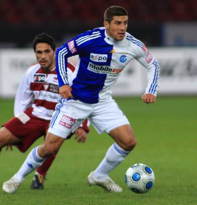 Fussball Super League Grasshopper Club Zürich - AC Bellinzona 7:0 Davide Calla (Grasshopper)