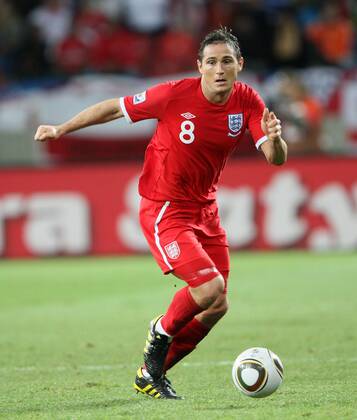 England s Frank Lampard in action Slovenia v England 23rd June, 2010 EDITORIAL USE ONLY. No use with unauthorised audio, video, data, fixture lists, club league logos or live services. Online in-match use limited to 120 images, no video emulation. No use in betting, games or single club league player publications.
