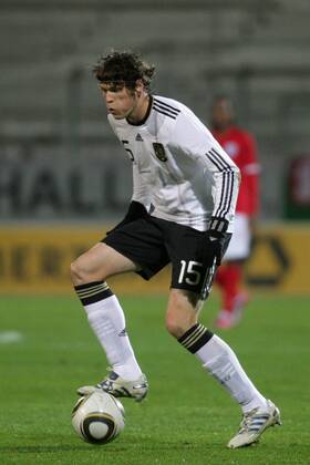 16.11.2010, U 21-Länderspiel Deutschland - England. Daniel Ginczek (Deutschland).
