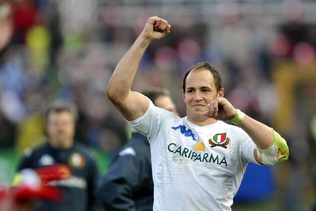 RUGBY : Italie France - Tournoi des VI Nations - Stadio Flaminio - Sergio PARISSE - - AnthonyBibardFEP -