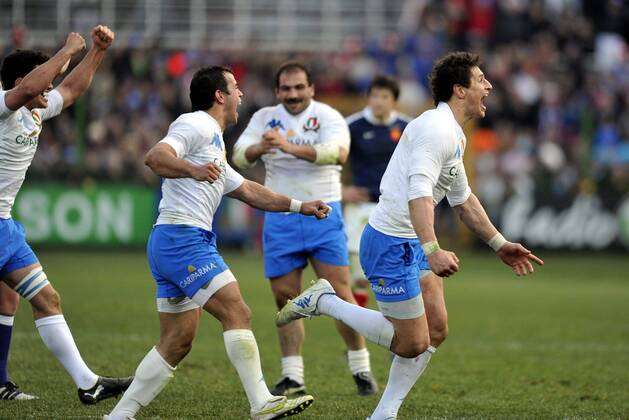 RUGBY : Italie France - Tournoi des VI Nations - Stadio Flaminio - Alessandro ZANNI - - AnthonyBibardFEP -