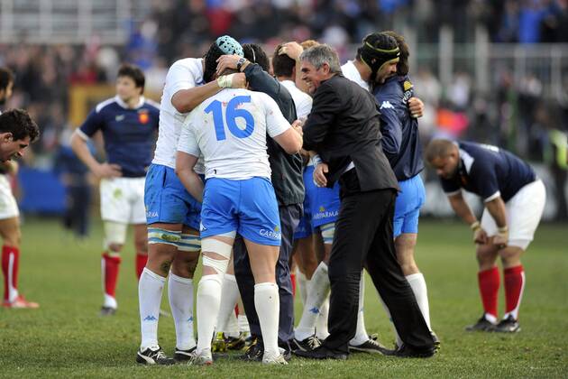 RUGBY : Italie France - Tournoi des VI Nations - Stadio Flaminio - Nick MALLET - - AnthonyBibardFEP -
