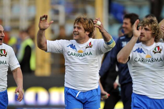 RUGBY : Italie France - Tournoi des VI Nations - Stadio Flaminio - Andrea LO CICERO - - AnthonyBibardFEP -