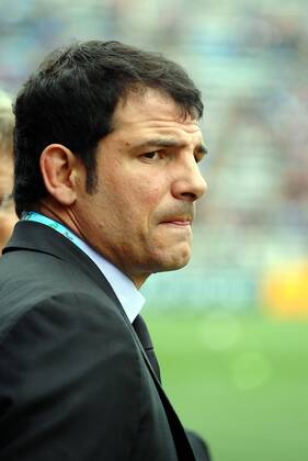 RUGBY : Italie France - Tournoi des VI Nations - Stadio Flaminio - Marc LIEVREMONT - - AnthonyBibardFEP -