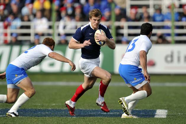 RUGBY : Italie France - Tournoi des VI Nations - Stadio Flaminio - Aurelien ROUGERIE - - AnthonyBibardFEP -