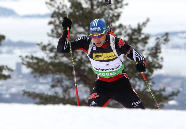 BIATHLON - IBU WC Oslo OSLO,NORWEGEN,17.MAR.11 - BIATHLON - IBU Weltcup Finale, 10km Sprint der Herren. Bild zeigt Andreas Birnbacher (GER). 