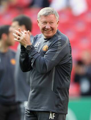 Manchester Uniteds Sir Alex Ferguson during training UEFA Champions League Final Training UEFA Champions League Final Training - Manchester United 27th May, 2011 EDITORIAL USE ONLY. No use with unauthorised audio, video, data, fixture lists, club league logos or live services. Online in-match use limited to 120 images, no video emulation. No use in betting, games or single club league player publications.