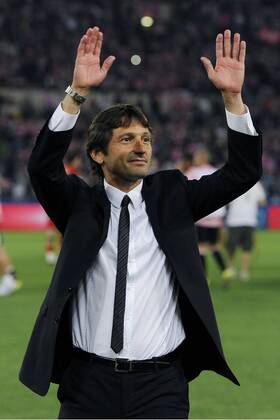Finale der Coppa Italia 2011 in Rom - Sieger Inter Mailand jubelt - - Leonardo