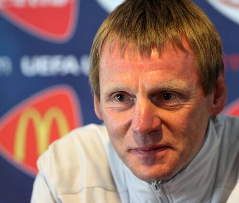 Englands Stuart Pearce during his press conference Training Training - England U21 14th June, 2011 EDITORIAL USE ONLY. No use with unauthorised audio, video, data, fixture lists, club league logos or live services. Online in-match use limited to 120 images, no video emulation. No use in betting, games or single club league player publications.