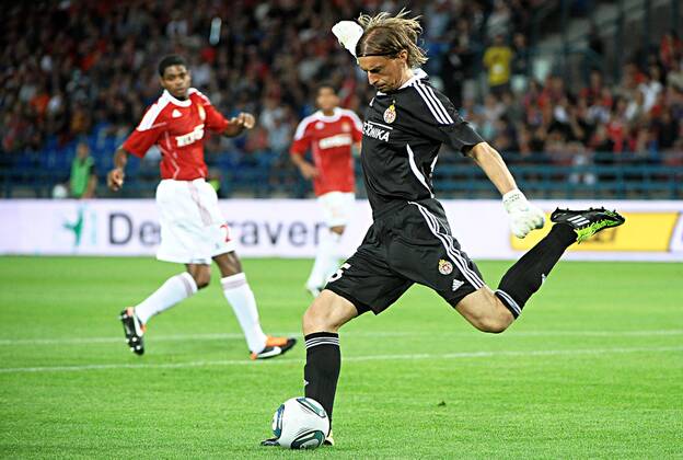 UEFA CHAMPIONS LEAGUE QUALIFICATIONS SECOND ROUND SECOND GAME WISLA KRAKOW - SKONTO RIGA - SERGEI PAREIKO - 20110719nb011