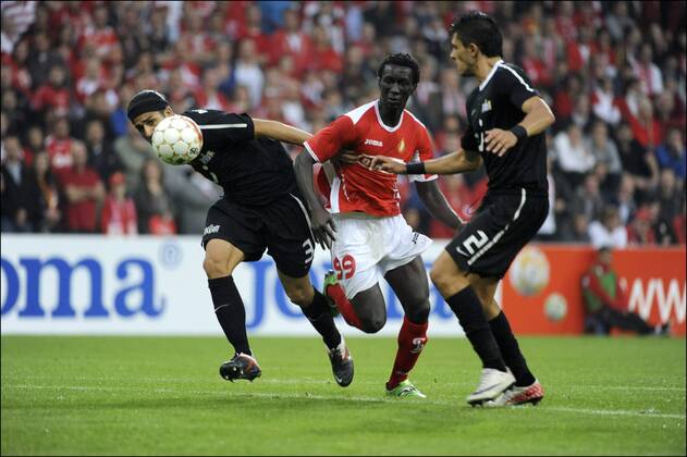 LIEGE 27 07 2011 CHAMPIONS LEAGUE qualification: MBAYE LEYE - STANDARD Lüttich vs FC ZÜRICH - 27 07 2011 PHOTONEWS PANORAMIC