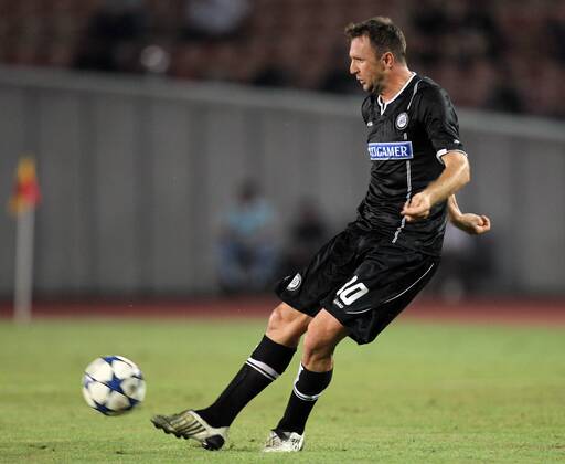 FUSSBALL - UEFA CL Quali, Zestafoni vs Sturm TIFLIS,GEORGIEN,26.JUL.11 - FUSSBALL - UEFA Champions League, Qualifikation, FC Zestafoni vs SK Sturm Graz. Bild zeigt Samir Muratovic (Sturm).