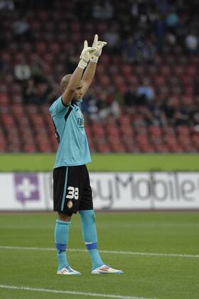 Sinan BOLAT (Torwart Goalie Standard Lüttich) Freisteller UEFA Champions League, Qualifikation, 03.08.2011, FC Zürich vs. Standard Lüttich, Zürich, Schweiz