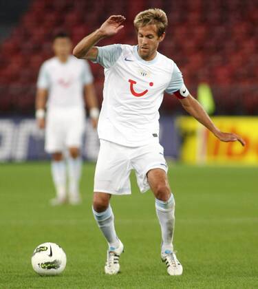 03.08 .2011 Letzigrund Zürich Champions League Quali Spiel FC Zürich vs. Standard Lüttich 1:0 Silvan Ägerter FC Zürich