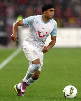 03.08 .2011 Letzigrund Zürich Champions League Quali Spiel FC Zürich vs. Standard Lüttich 1:0 Alexandre Alphonse (FC Zürich) , Einzelbild , Aktion