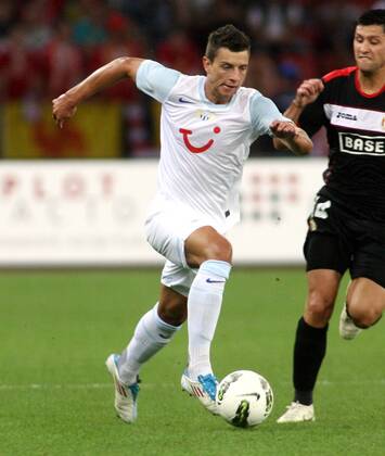 03.08 .2011 Letzigrund Zürich Champions League Quali Spiel FC Zürich vs. Standard Lüttich 1:0 Philippe Koch FC Zürich