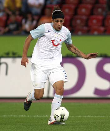 03.08 .2011 Letzigrund Zürich Champions League Quali Spiel FC Zürich vs. Standard Lüttich 1:0 Ricardo Rodriguez FC Zürich