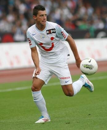 07.08 .2011 Letzigrund Zürich , Herren Fussball Super League FC Zürich - Grasshopper Club Zürich 6:0 Philippe Koch (FC Zürich)