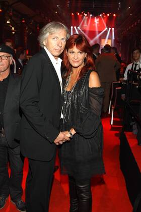 Andrea Berg und ihr Ehemann Uli Ferber beim Sport Bild Award 2011 am 8.8.2011 in Hamburg SportBild Award 2011 in Hamburg 