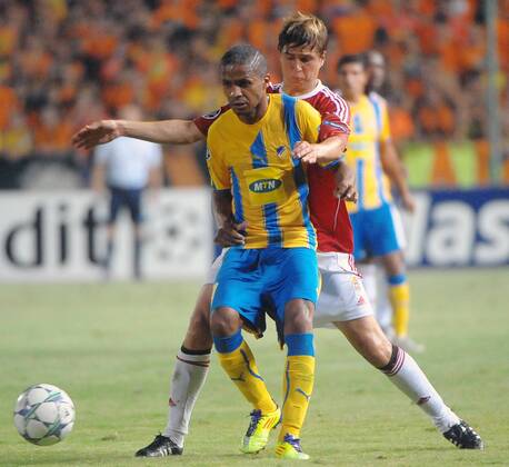 APOEL Nicosia - Wisla Krakow, CEZARY WILK,  20110823NB031