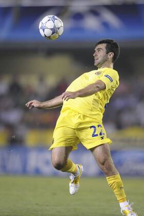 Aug. 23, 2011: Giuseppe Rossi player of Villarreal, during the match between Villarreal CF and Odense BoldKlub, played at Madrigal stadium, Villarreal, Spain. 