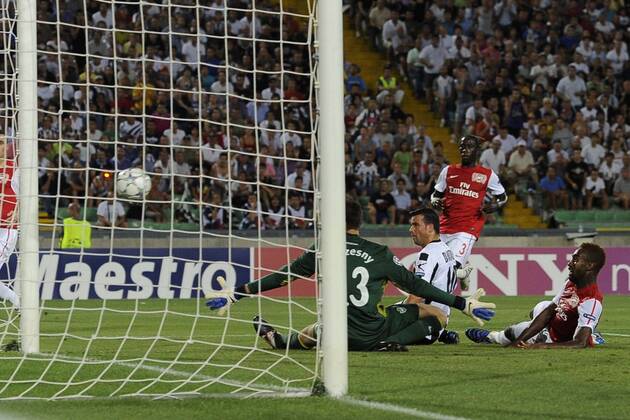Champions League Quali - Udinese Calcio - Arsenal FC London - Tor von Antonio Di Natale 