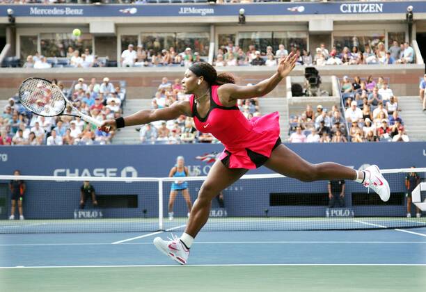 Serena Williams, USA, at the U.S. Open held at the National Tennis Center on September 3, 2011 in New York.  - ZUMA