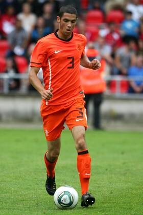 Fußball U19-Länderspiel Deutschland - Niederlande, am Sonntag, 4. September 2011 in Köln Sven Nieuwpoort ( Niederlande )